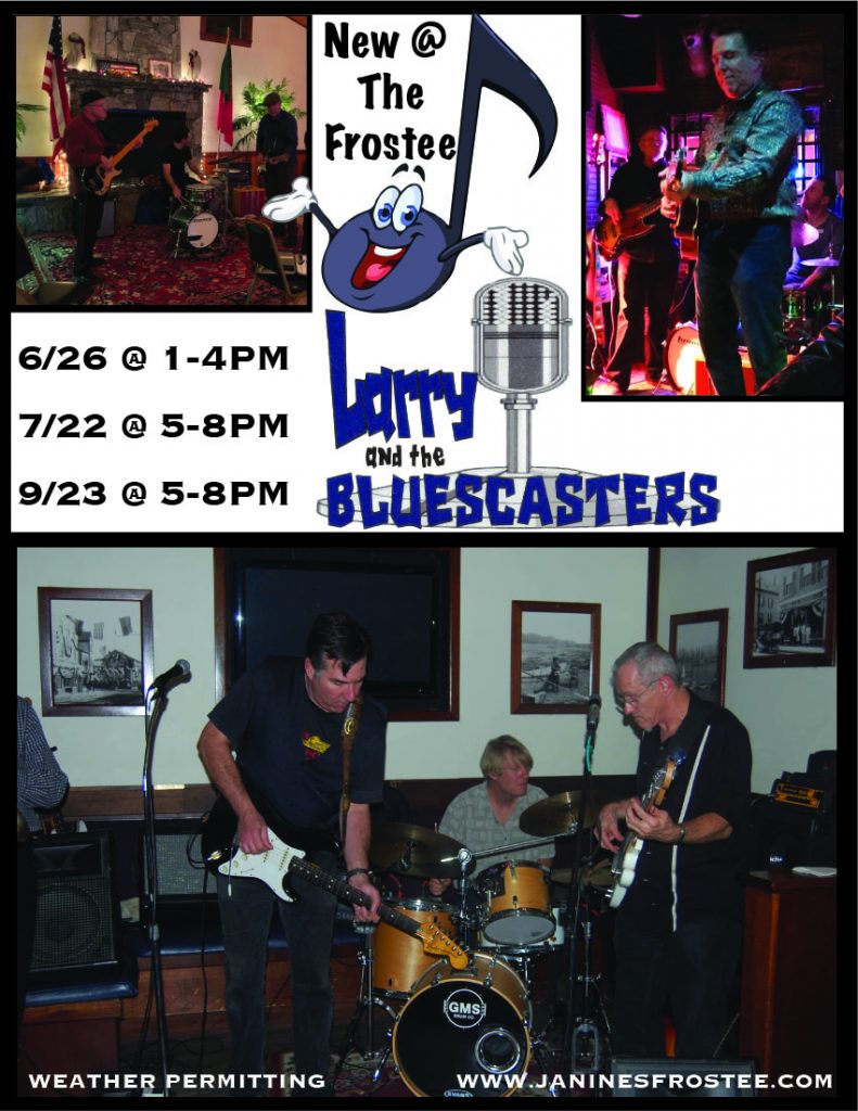 Larry & The Bluescasters @ Janine's Frostee