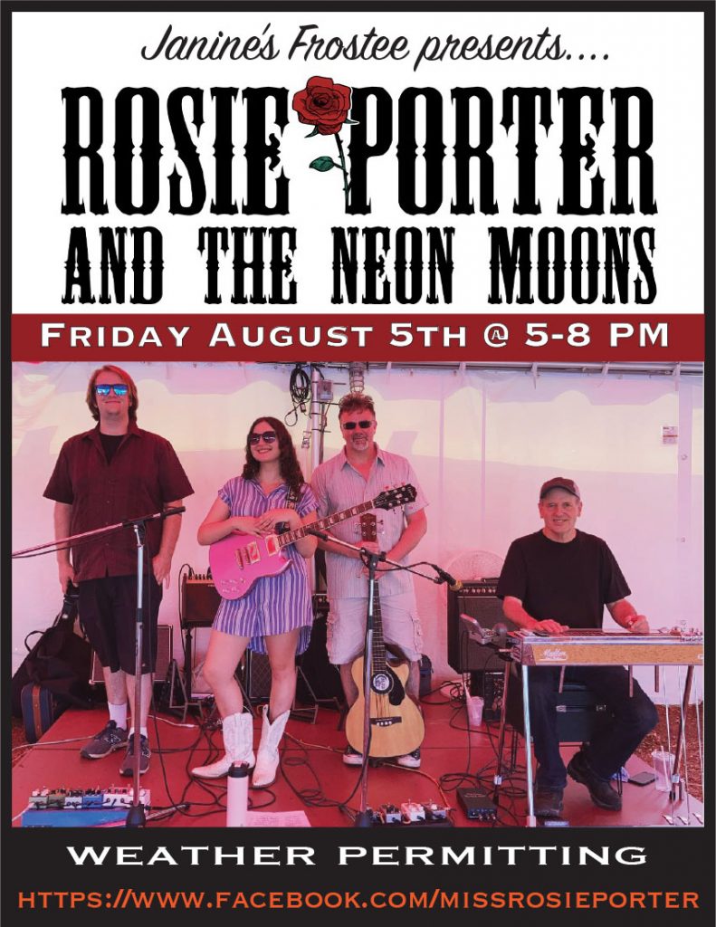 Rosie Porter & The Neon Moons @ Janine's Frostee